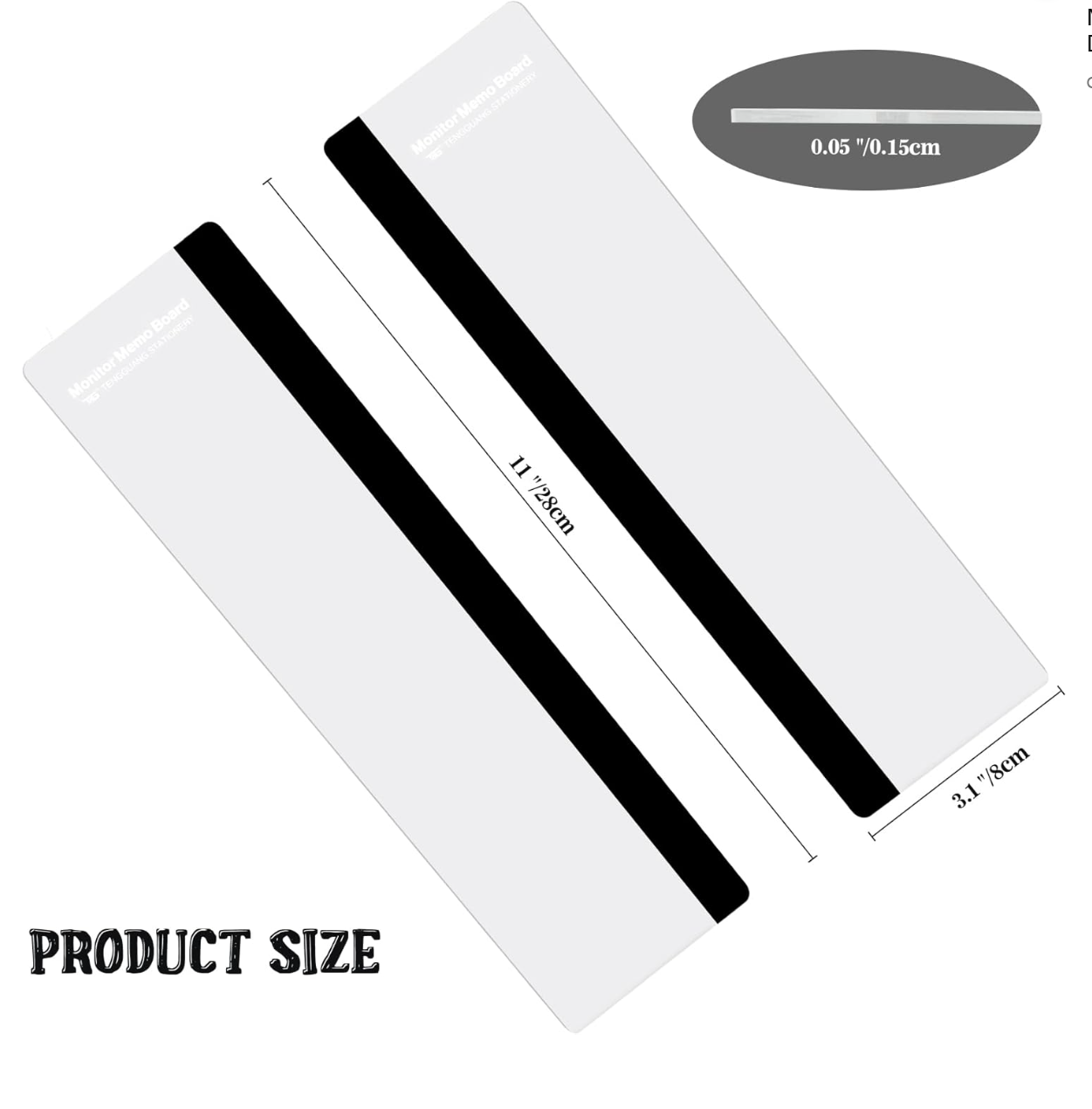 Office Desk Accessories 2 pk computer monitor Memo Board Sticky Note Holder Desktop Buy on Amazon